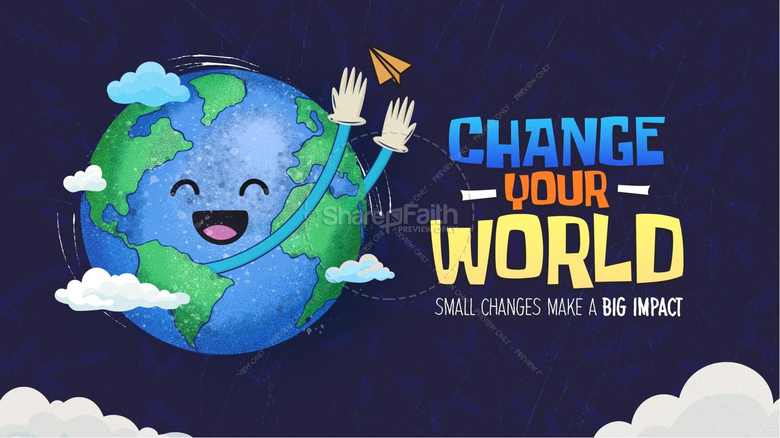 Change Your World: Title Graphics Set