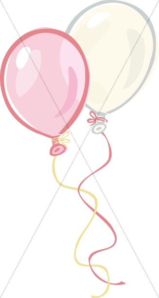 Pink and White Transparent Balloons Thumbnail Showcase