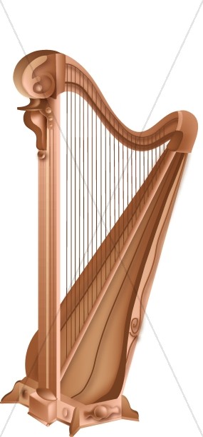Wooden Harp Thumbnail Showcase