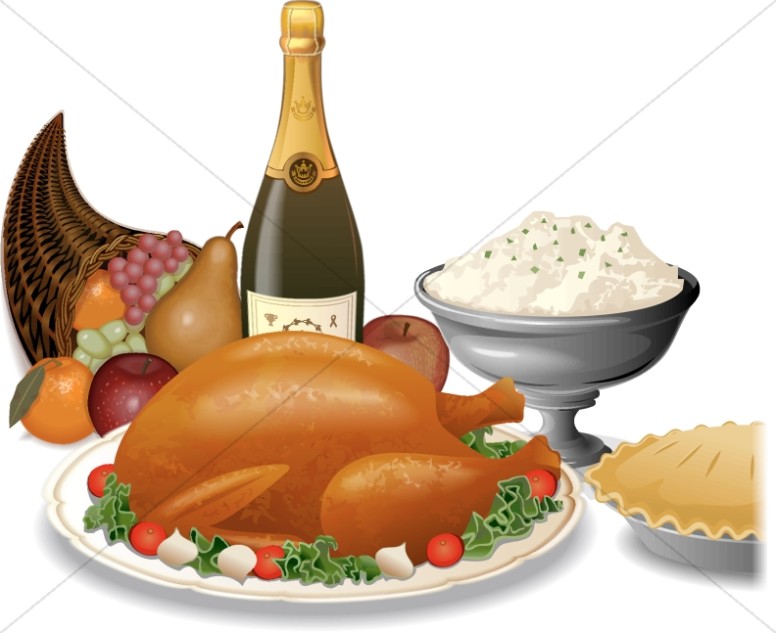Bountiful Thanksgiving Spread Thumbnail Showcase