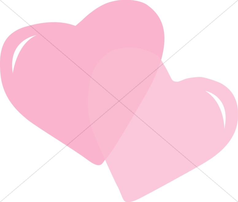 Pink Stylized Hearts Thumbnail Showcase