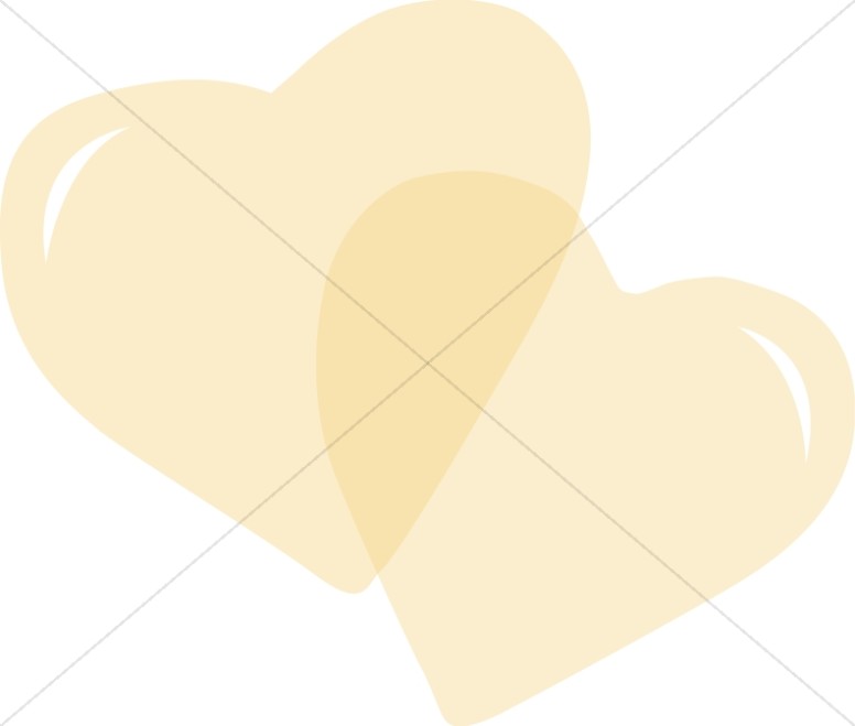 Pair of Yellow Hearts Thumbnail Showcase