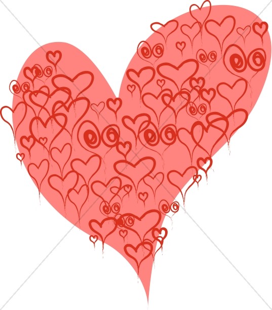 Heart Made of Small Hearts Thumbnail Showcase