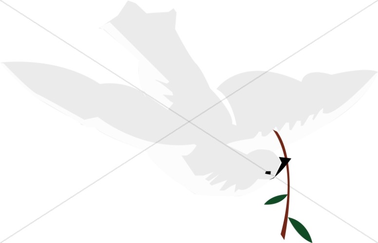 Dove with Olive Branch Thumbnail Showcase