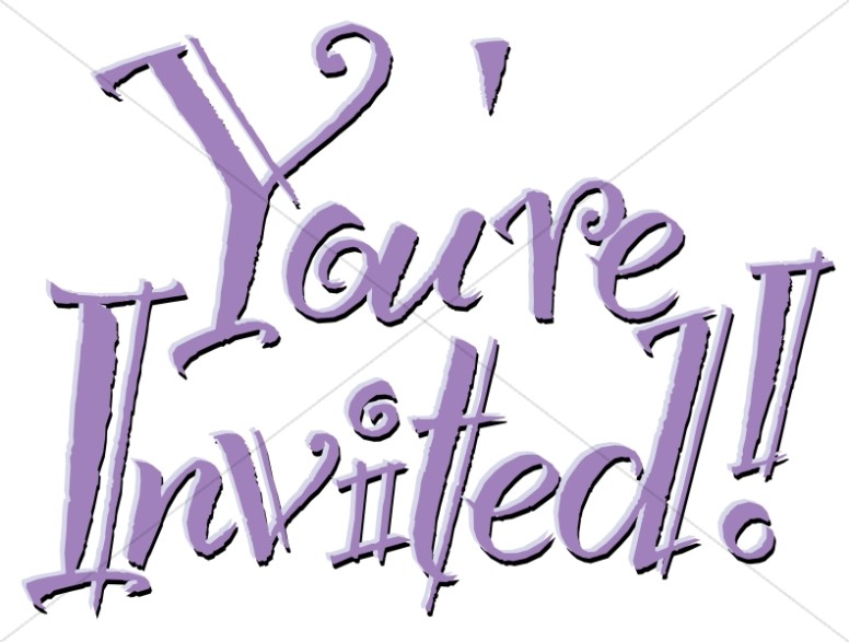 Whimsical Outlined Invitation