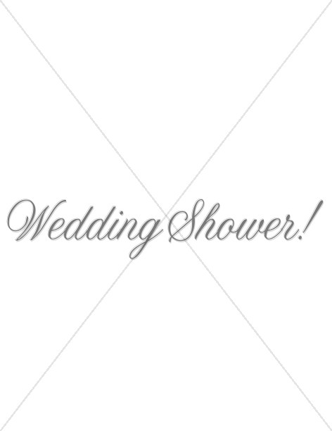 Wedding Shower Announcement