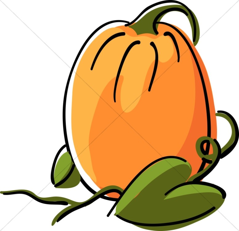 Cute Harvest Pumpkin Thumbnail Showcase