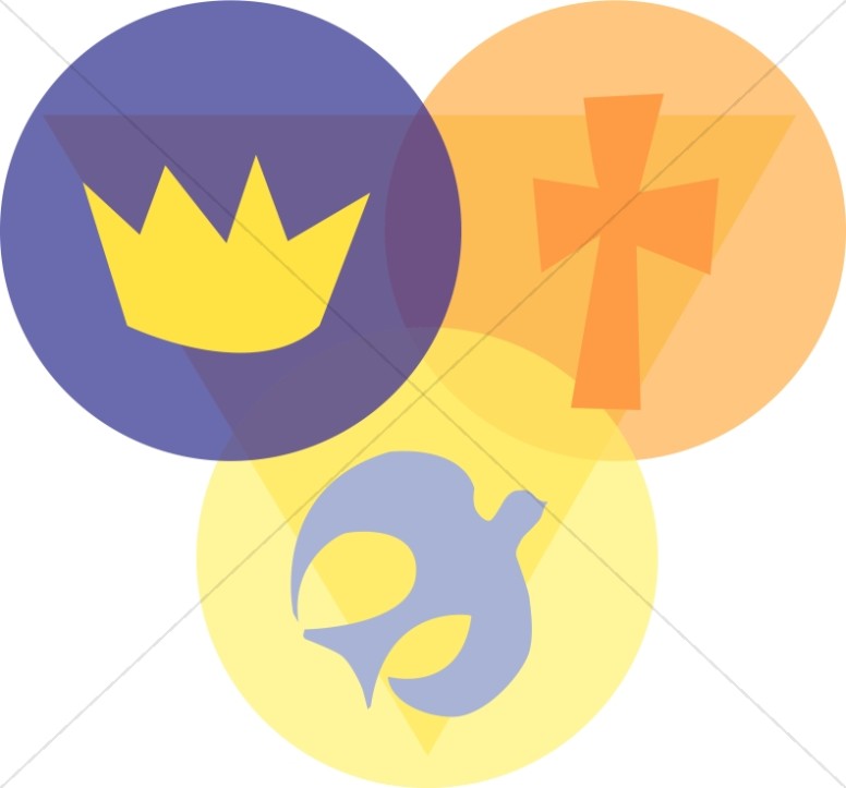 Trinity with Crown, Cross, and Dove Thumbnail Showcase