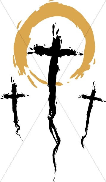 Three Crosses on Good Friday