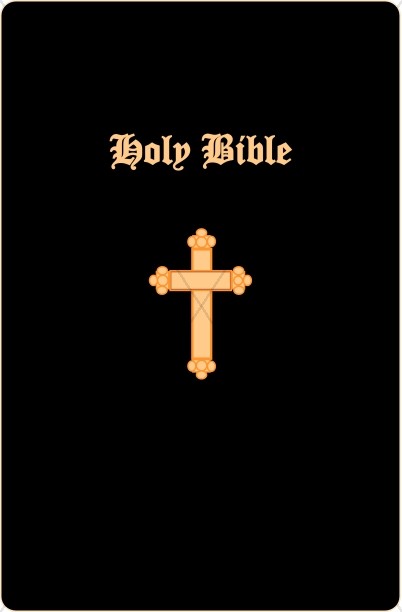 Black Bible Cover Thumbnail Showcase
