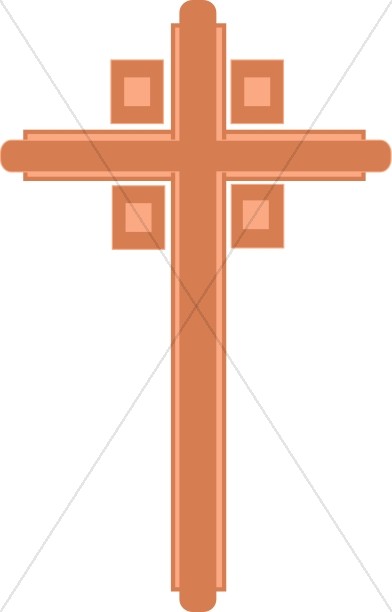 Cross with Four Squares