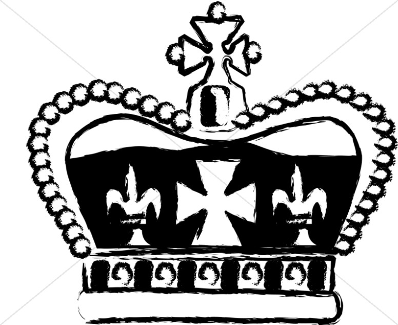 clipart cross and crown - photo #28