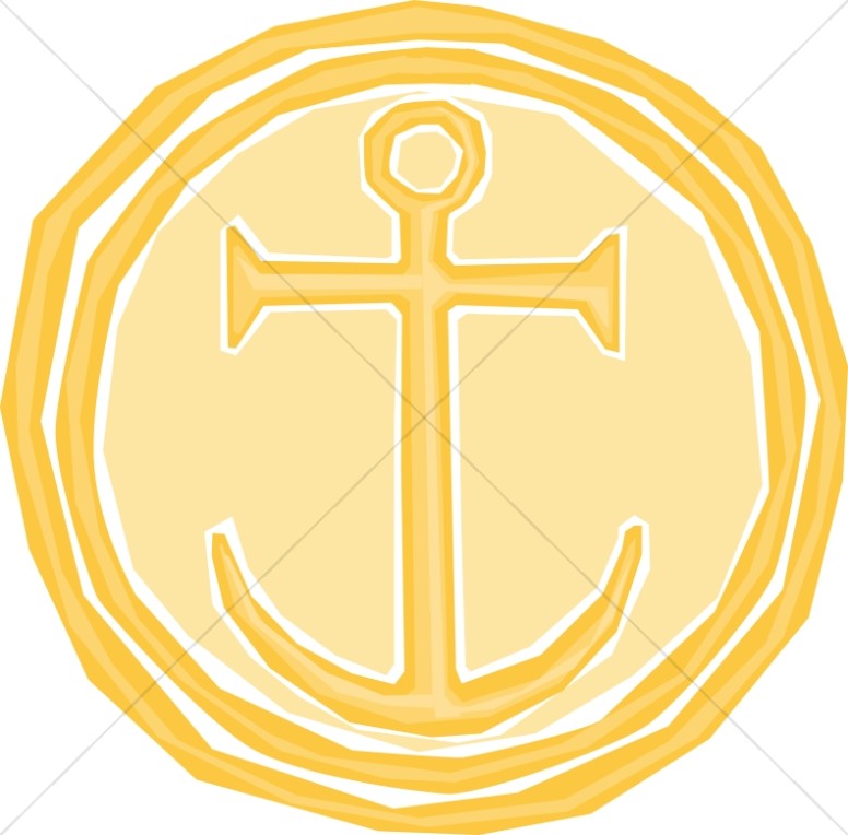 Gold Cross as Anchor