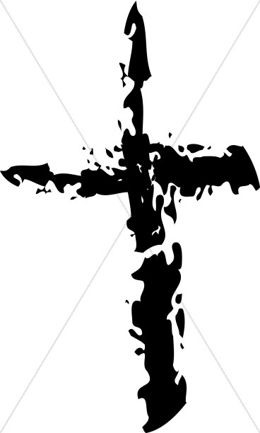 Disintegrating Cross from Good Friday
