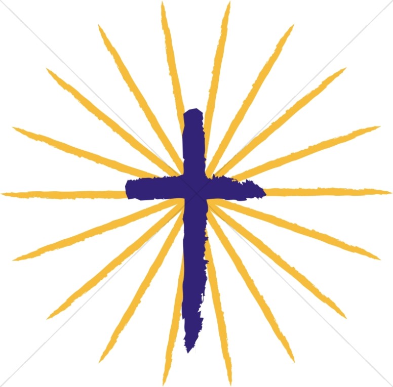 Pentecost Cross with Rays Thumbnail Showcase