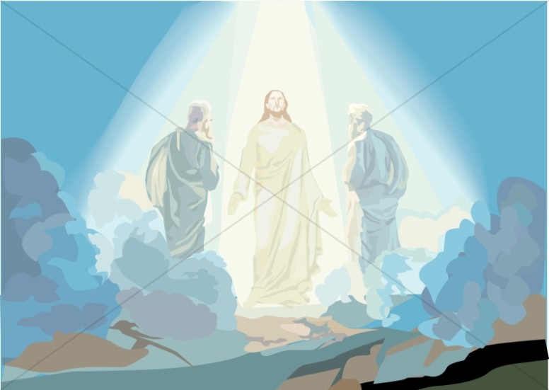 clipart jesus transfiguration - photo #4