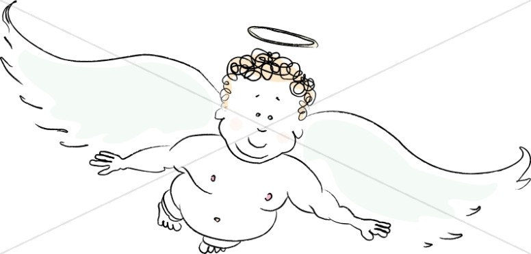 Cartoon Angel | Sharefaith Media