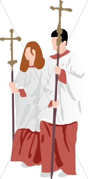 free acolyte clipart