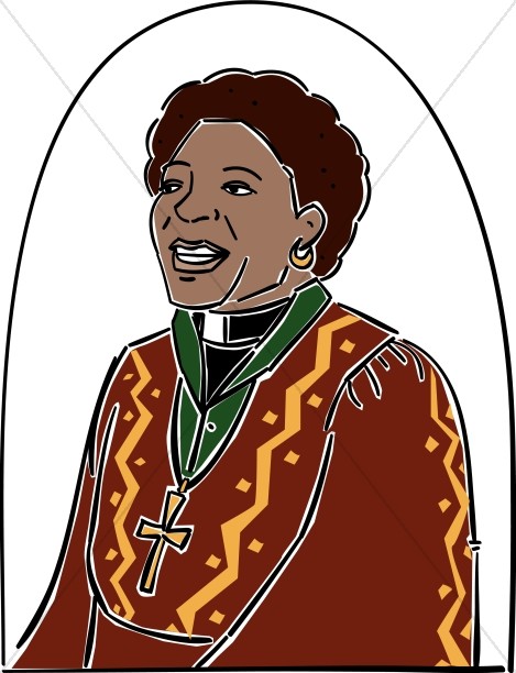 African American Female Reverend Thumbnail Showcase