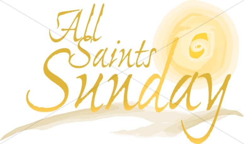 All Saints Sunday with Watercolor Sun Thumbnail Showcase