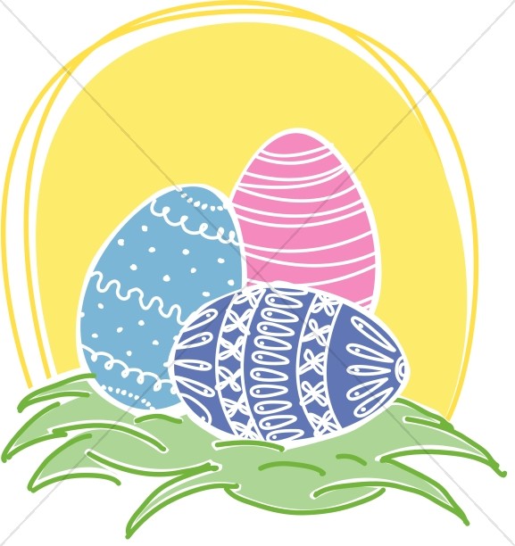 Painted Eggs Thumbnail Showcase