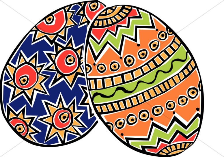 Hand Dyed Easter Eggs Thumbnail Showcase