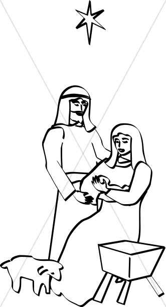 Jesus, Mary and Joseph Nativity Story Thumbnail Showcase