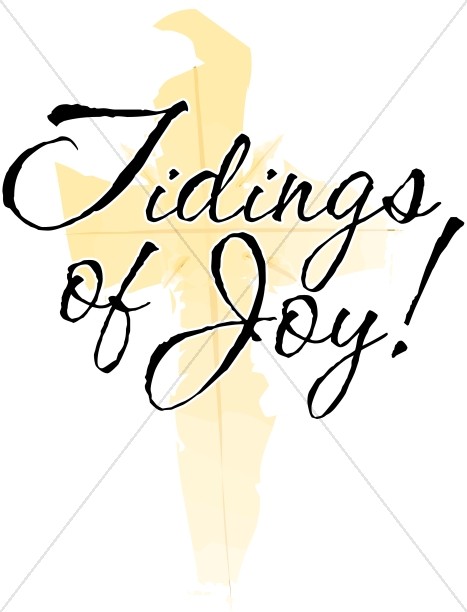Tidings Of Joy Golden Cross
