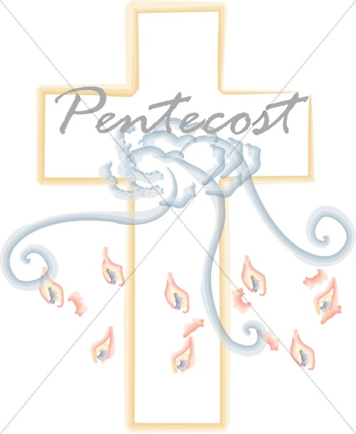 Cross of Pentecost with Fiery Sp Thumbnail Showcase