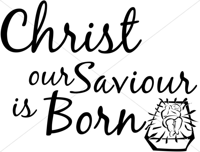 Christ is Born in Manger Thumbnail Showcase