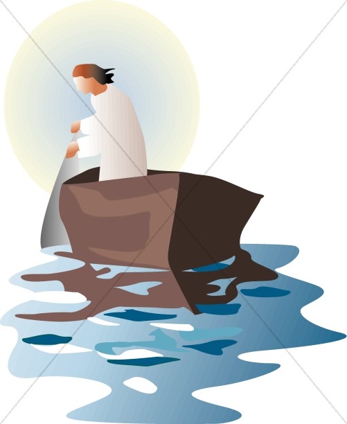 Fisherman in the Sea of Galilee Thumbnail Showcase