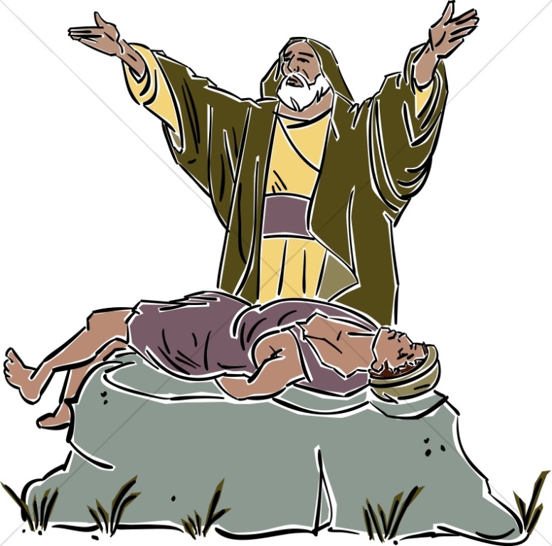 Abraham Sacrifices Isaac On The Mount 2743