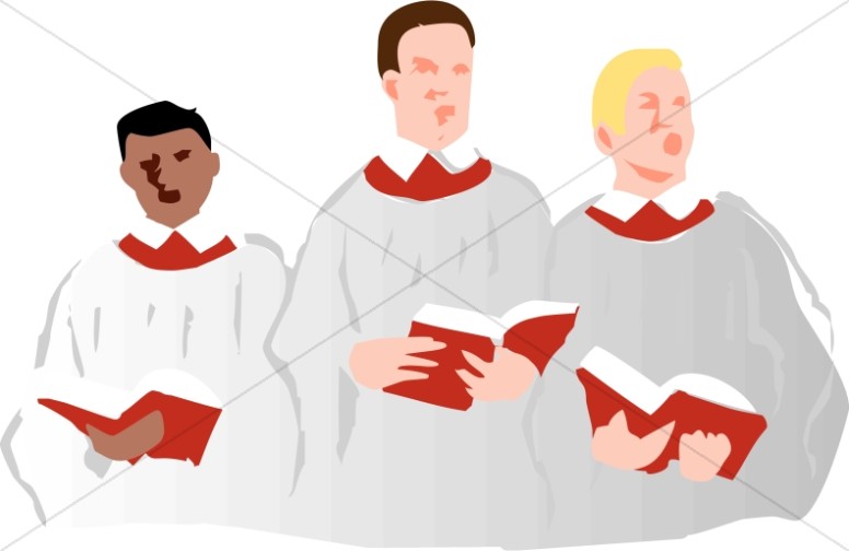 Choir Singers in Robes Thumbnail Showcase