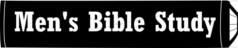 Black and White Men's Bible Study on Book Thumbnail Showcase