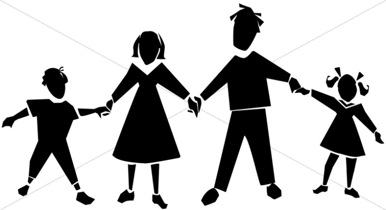 clipart family holding hands - photo #37