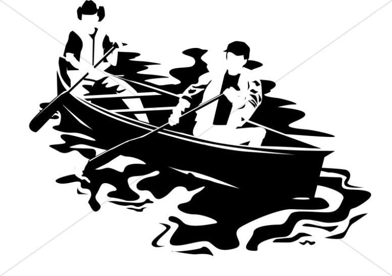 Canoe on a Lake for Church Camp Thumbnail Showcase