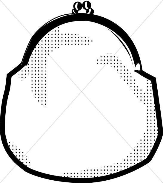 Purse with Dotted Shading Thumbnail Showcase