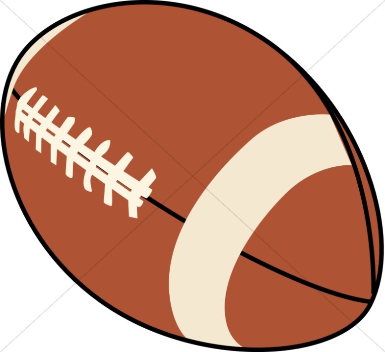 Brown and Beige Football