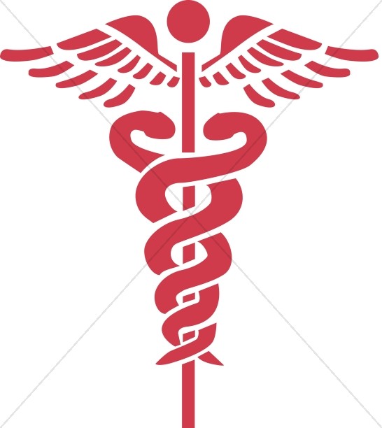 Rod of Aesculipius Medicine Symbol Thumbnail Showcase