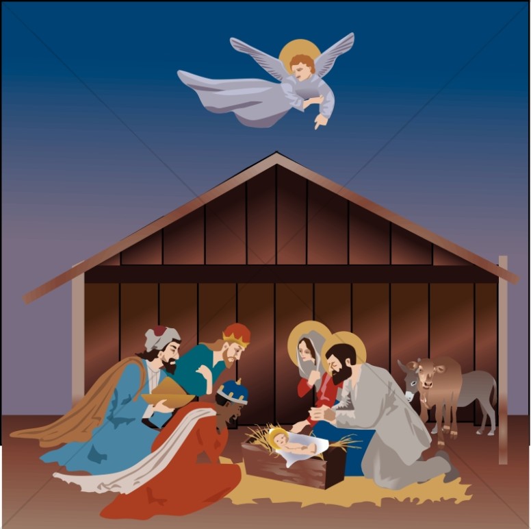 Christmas Nativity Scene Thumbnail Showcase