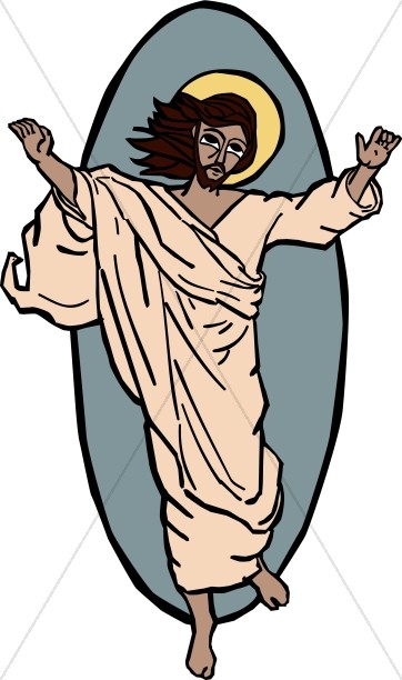 Jesus Walking from Grave Thumbnail Showcase