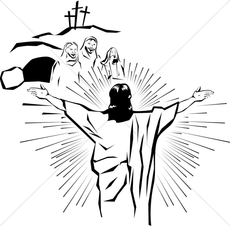 easter resurrection clipart - photo #47