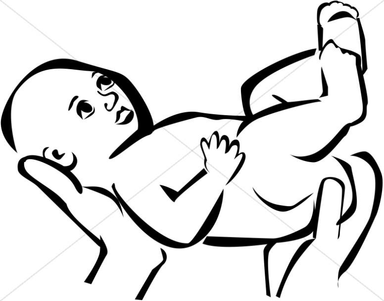 Newborn Baby and Hands Thumbnail Showcase