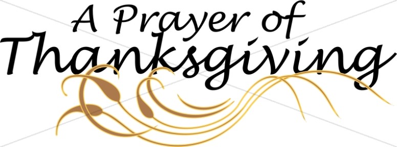 A Prayer of Thanksgiving with Ornament