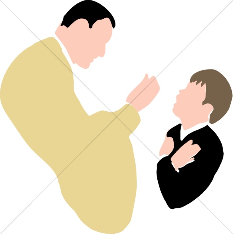 Young Boy Receiving Communion Thumbnail Showcase