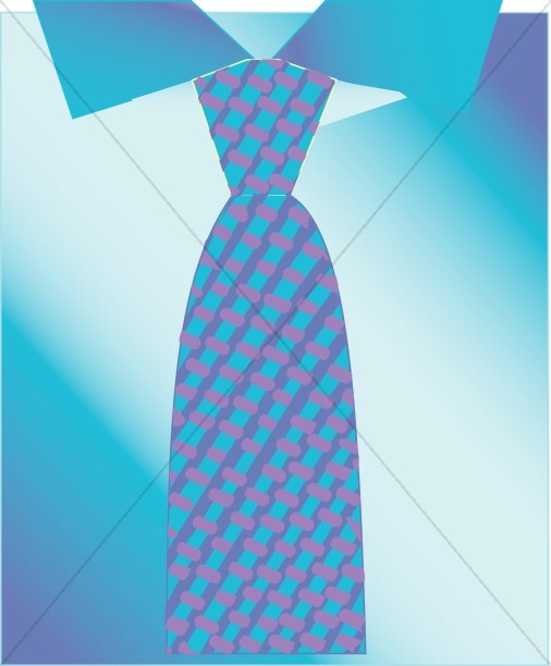 Folded Shirt and Tie Thumbnail Showcase