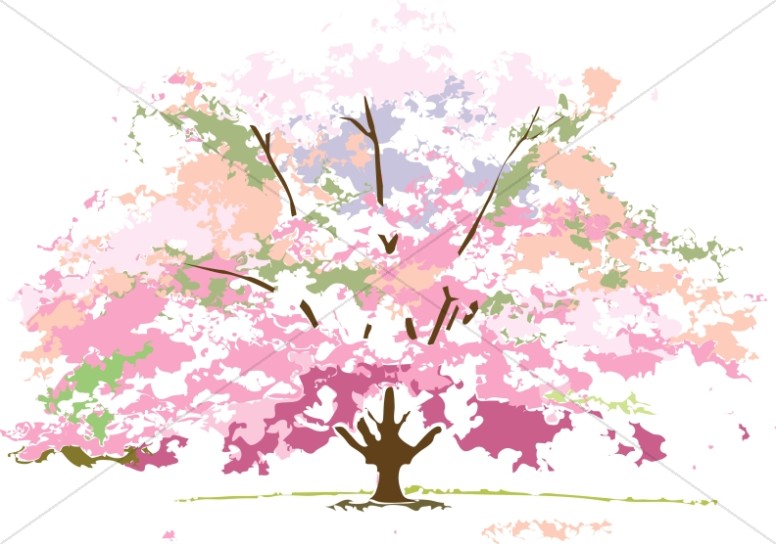 Spring Flowering Tree Thumbnail Showcase