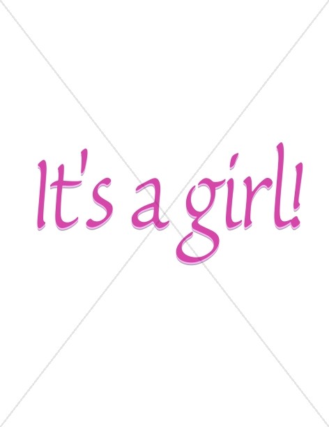 It's a Girl! Thumbnail Showcase