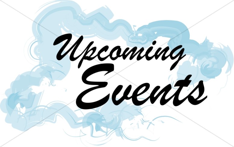Upcoming Events with Cloud Image Thumbnail Showcase