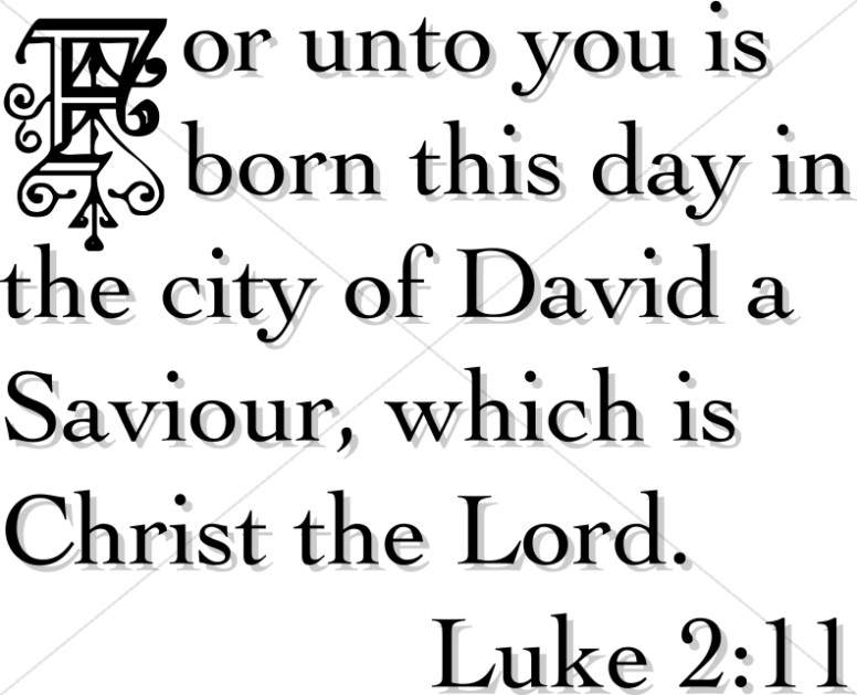 Unto You is Born from Luke